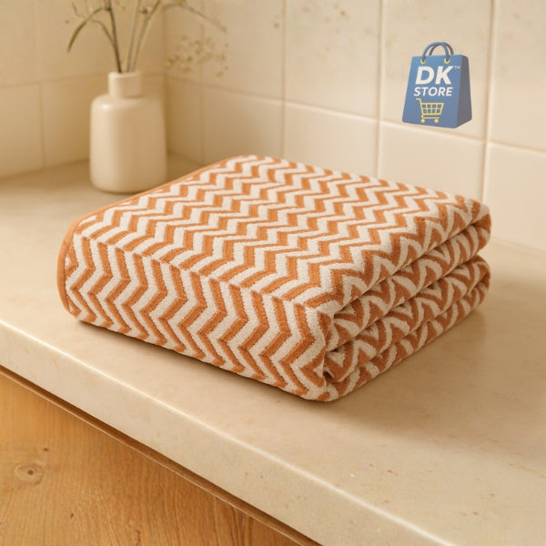 Coral Fleece Bath Towel 55x27in - Super Soft Quick Dry