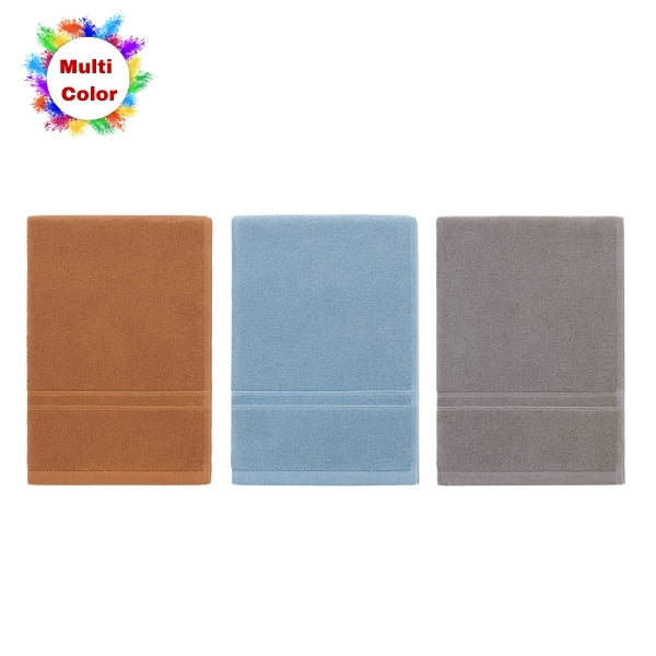 Blue Cotton Hand Towel 11×17 inch – Super Soft & Quick Dry (Pack of 6) Multi Colour - DK Store