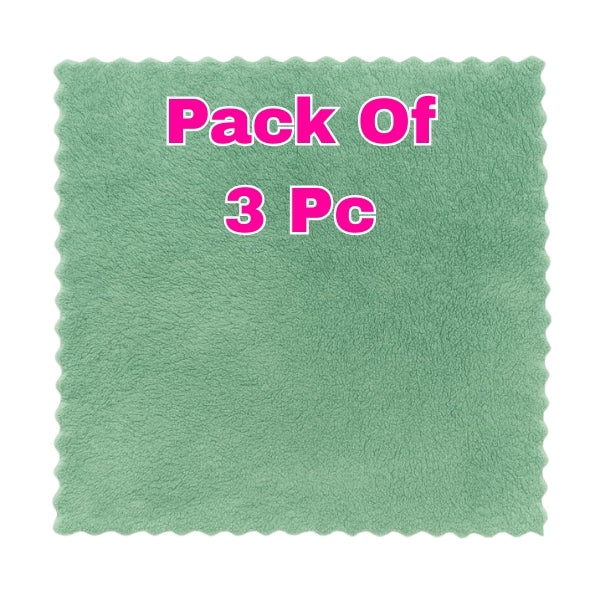 Premium Soft Microfiber Handkerchief – Quick Dry & Super Absorbent Rumal (24×24 cm, Multi-Color) (Pack Of 3) - DK Store