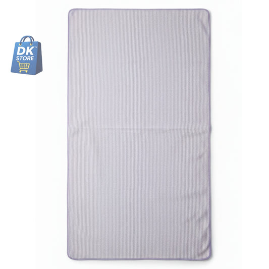Coral Fleece Bath Towel 55x27in - Super Soft Quick Dry ( Light Purple, Navy Blue Color)