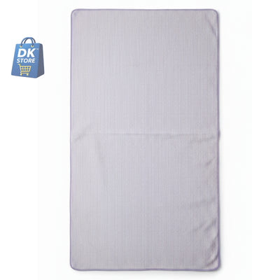 Coral Fleece Bath Towel 55x27in - Super Soft Quick Dry ( Light Purple, Navy Blue Color)