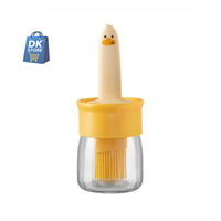 250ml Oil Dispenser Bottle - Glass Cooking Oil Container with Pourer | Kitchen Oil Vinegar Dispenser Leak Proof