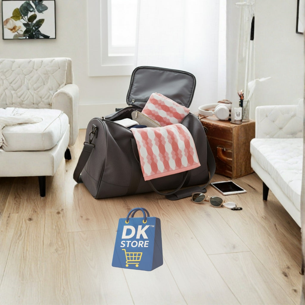 Coral Fleece Bath Towel 55x27in - Super Soft Quick Dry ( PINK Color)