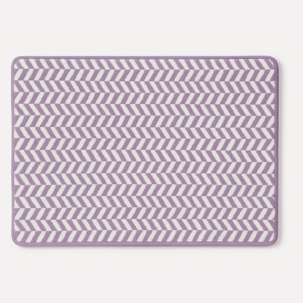 Coral Fleece Bath Towel 55x27in - Super Soft Quick Dry (Purple Color)