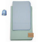 Coral Fleece Bath Towel 55x27in - Super Soft Quick Dry ( Teal Green Light Blue Color)