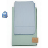 Coral Fleece Bath Towel 55x27in - Super Soft Quick Dry ( Teal Green Light Blue Color)
