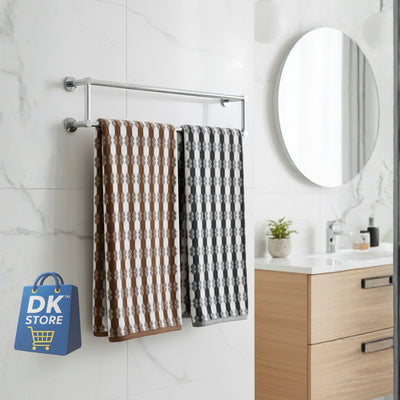 Coral Fleece Bath Towel 55x27in - Super Soft Quick Dry ( Brown, Black Color)