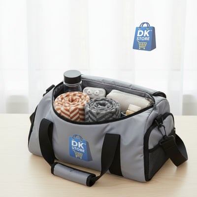 Coral Fleece Bath Towel 55x27in - Super Soft Quick Dry ( Black, Orange Color)