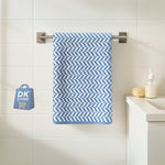 Coral Fleece Bath Towel 55x27in - Super Soft Quick Dry (Blue Color)