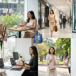 Women's Elegant Shoulder Handbag - Premium PU Leather Tote Bag with Zipper | Ladies Fashion Purse for Office & Daily Use