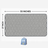 Coral Fleece Bath Towel 55x27in - Super Soft Quick Dry ( Black Color)