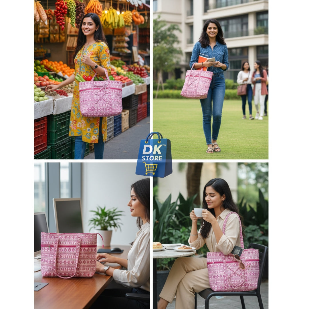 Women's Stylish Shoulder Handbag - Premium Quality Tote Bag with Multiple Compartments | Ladies Fashion Purse