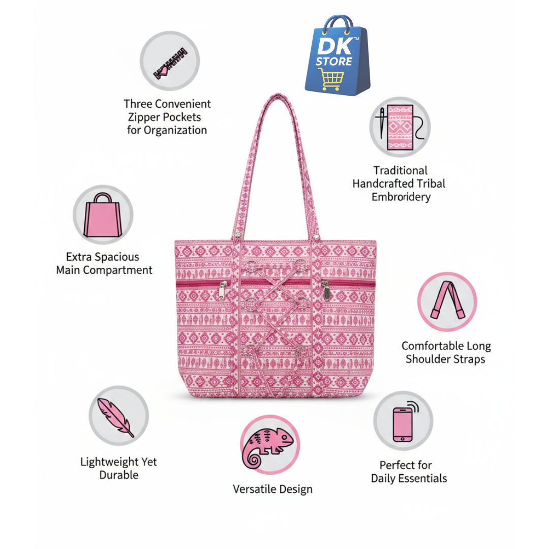 Women's Stylish Shoulder Handbag - Premium Quality Tote Bag with Multiple Compartments | Ladies Fashion Purse