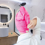 Midastra Microfiber Hair Towel Wrap - Quick Dry Anti-Frizz Turban 65x25cm