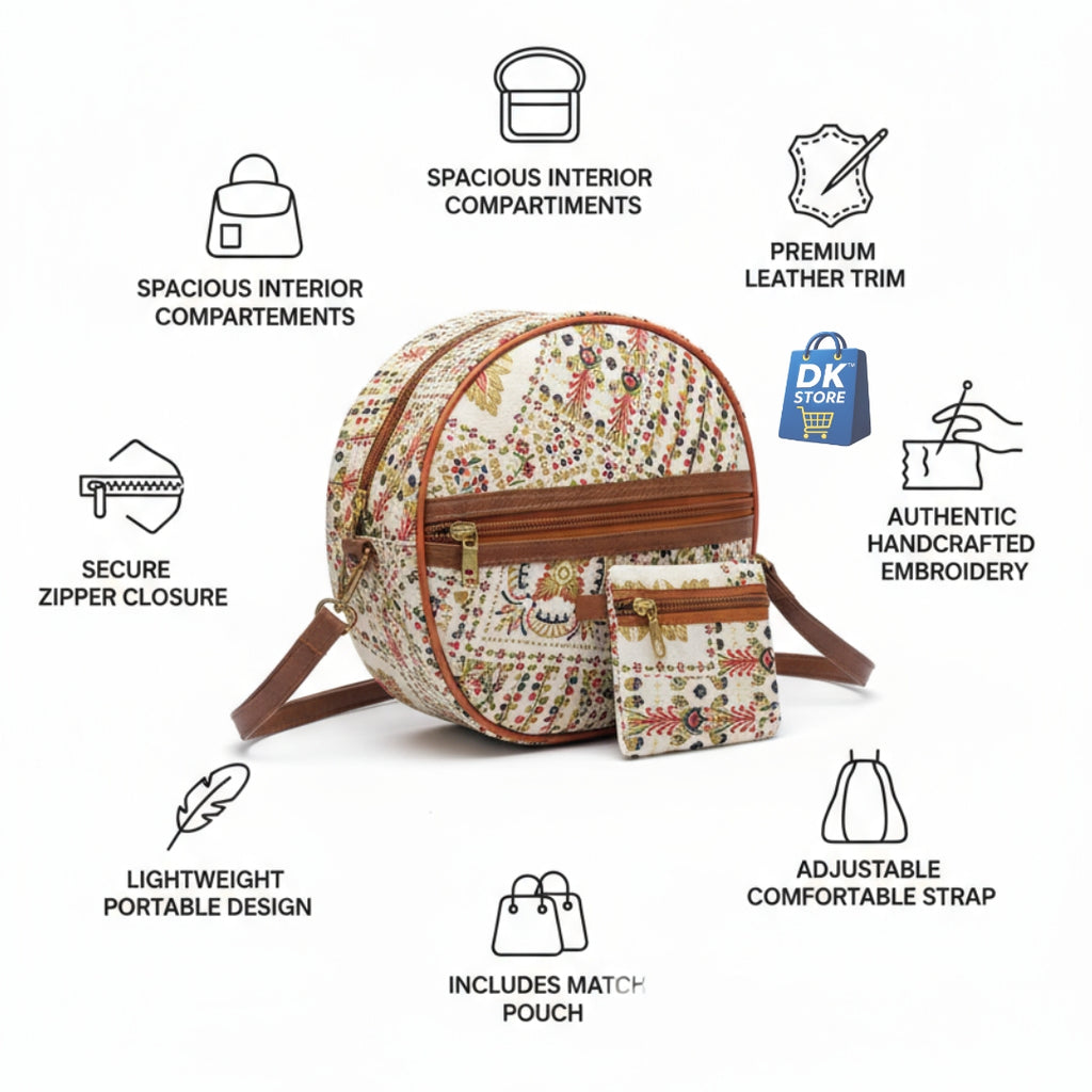 Women's Elegant Shoulder Handbag - Premium PU Leather Tote Bag with Zipper | Ladies Fashion Purse for Office & Daily Use