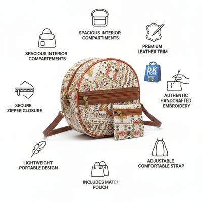 Women's Elegant Shoulder Handbag - Premium PU Leather Tote Bag with Zipper | Ladies Fashion Purse for Office & Daily Use