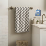 Coral Fleece Bath Towel 55x27in - Super Soft Quick Dry ( Black Color)