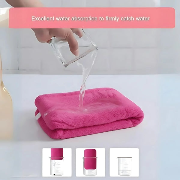 Midastra Microfiber Hair Towel Wrap - Quick Dry Anti-Frizz Turban 65x25cm