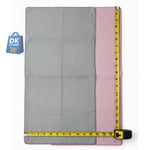 Coral Fleece Bath Towel 55x27in - Super Soft Quick Dry ( Grey,Pink Color)