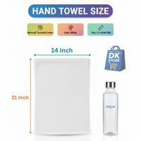 Premium Hand Towel 21x14 Inch - Soft Absorbent Cotton Towel Multi-Color Pack of 5 | Bathroom Kitchen Gym Towel