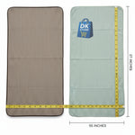 Coral Fleece Bath Towel 55x27in - Super Soft Quick Dry ( Brown, Light Green Color)