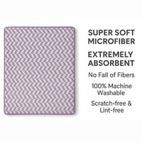 Coral Fleece Bath Towel 55x27in - Super Soft Quick Dry (Purple Color)