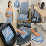 Coral Fleece Bath Towel 55x27in - Super Soft Quick Dry (Blue Color)