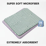 Coral Fleece Bath Towel 55x27in - Super Soft Quick Dry ( Purple, Green Color)