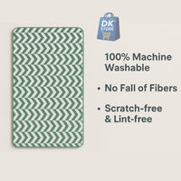 Coral Fleece Bath Towel 55x27in - Super Soft Quick Dry (Green Color)