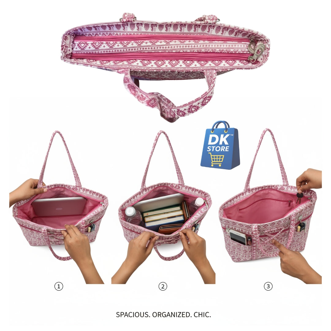 Women's Stylish Shoulder Handbag - Premium Quality Tote Bag with Multiple Compartments | Ladies Fashion Purse