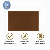 Cotton Hand Towel 11x17 inch - Super Soft Quick Dry ( Blue, Brown, Orange,White, Pink) (Pack 5)