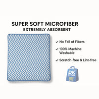 Coral Fleece Bath Towel 55x27in - Super Soft Quick Dry (Blue Color)