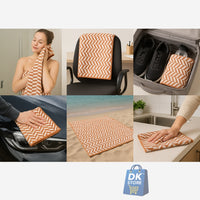 Coral Fleece Bath Towel 55x27in - Super Soft Quick Dry