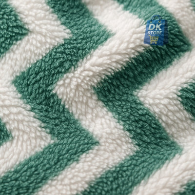 Coral Fleece Bath Towel 55x27in - Super Soft Quick Dry (Green Color)