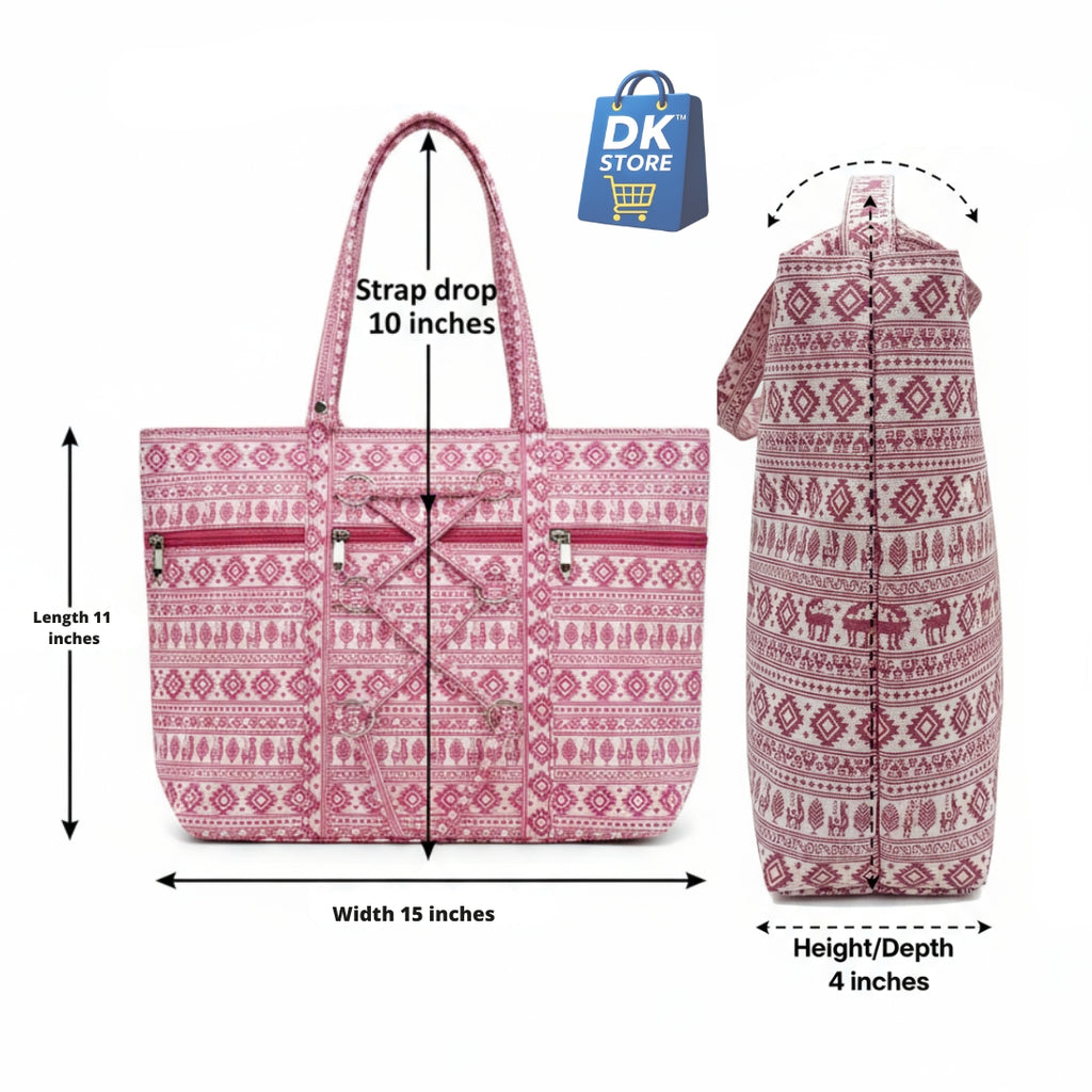 Women's Stylish Shoulder Handbag - Premium Quality Tote Bag with Multiple Compartments | Ladies Fashion Purse