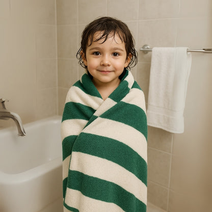 Coral Fleece Bath Towel 55×27 in (140×70 cm) – Super Soft & Quick Dry (Pack of 6) Multi Colour - DK Store