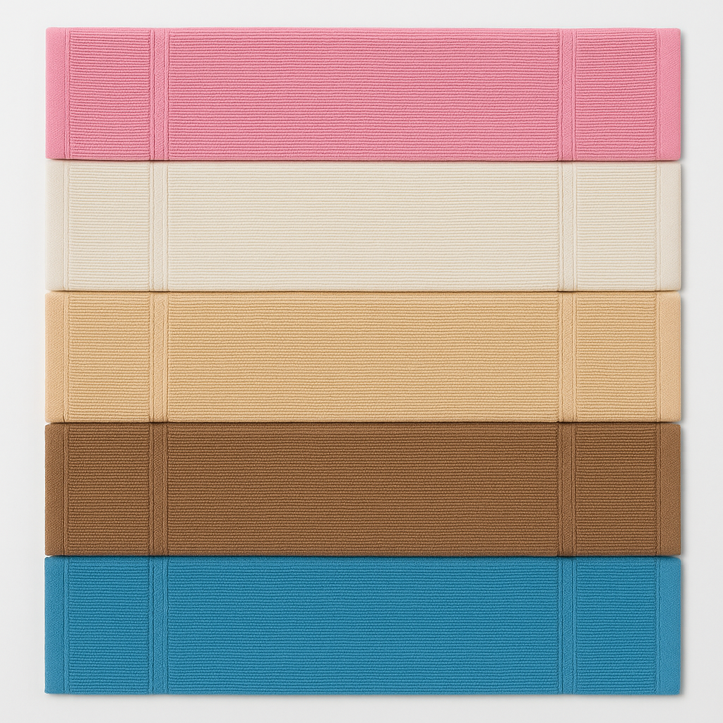 Cotton Hand Towel 11x17 inch - Super Soft Quick Dry ( Blue, Brown, Orange,White, Pink) (Pack 5)