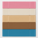 Cotton Hand Towel 11x17 inch - Super Soft Quick Dry ( Blue, Brown, Orange,White, Pink) (Pack 5)