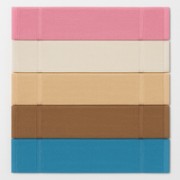 Cotton Hand Towel 11x17 inch - Super Soft Quick Dry ( Blue, Brown, Orange,White, Pink) (Pack 5)