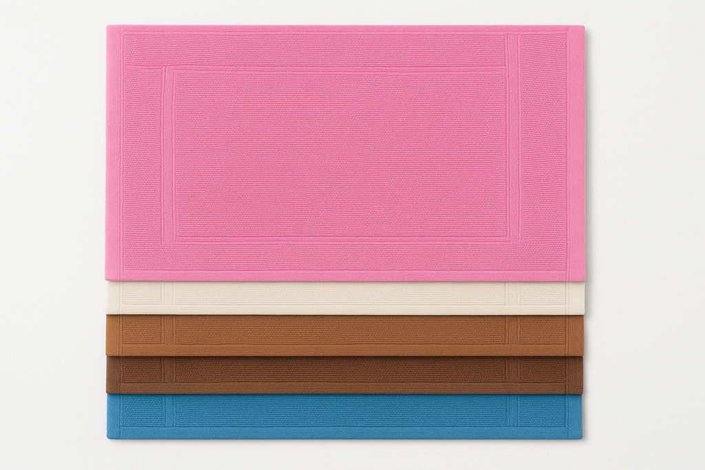 Cotton Hand Towel 11x17 inch - Super Soft Quick Dry ( Blue, Brown, Orange,White, Pink) (Pack 5)