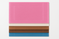 Cotton Hand Towel 11x17 inch - Super Soft Quick Dry ( Blue, Brown, Orange,White, Pink) (Pack 5)