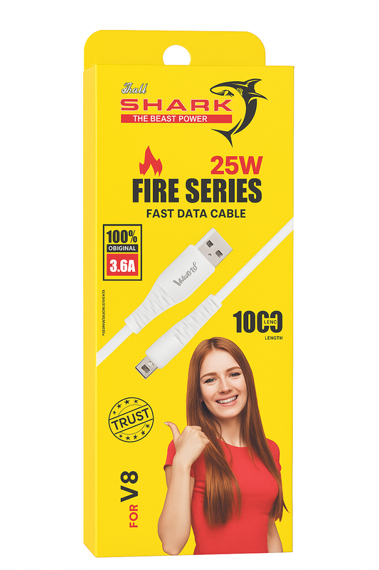 Shark Fire Series 25W fast data cable