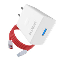 UBON MaxPro CH-163 47W Fast Mobile Charger Type-C Cable Wall Adapter