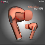UBON BT-160 Wireless Bluetooth Earbuds Bass Touch Control Type-C Charging (Multi Colour)