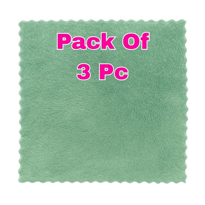 Premium Soft Microfiber Handkerchief – Quick Dry & Super Absorbent Rumal (24×24 cm, Multi-Color) (Pack Of 3) - DK Store