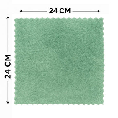 Premium Soft Microfiber Handkerchief – Quick Dry & Super Absorbent Rumal (24×24 cm, Multi-Color) (Pack Of 6) - DK Store