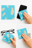 Multicolor Floral Handkerchief for Women & Kids – Microfiber Face Towel / Cleaning Cloth (24×24 cm in & 9.5×9.5 in) Multi Colour (Pack of 6) - DK Store